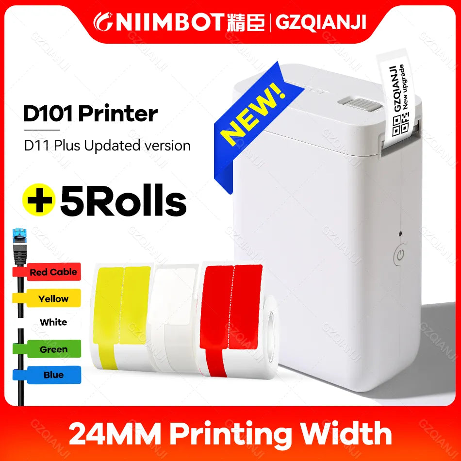 Niimbot Thermal Label Printer Portable Pocket Label Maker No Ink